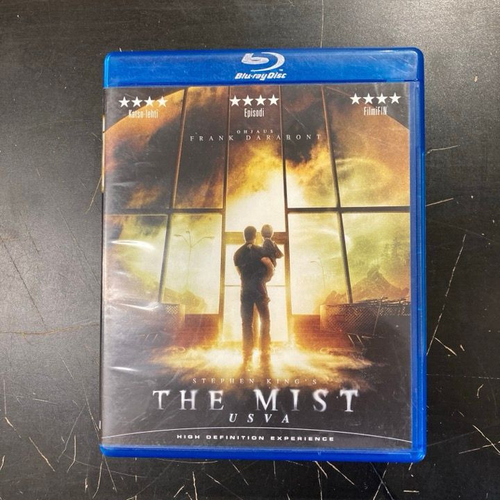 Mist - usva Blu-ray (VG+/M-) -jännitys/sci-fi-